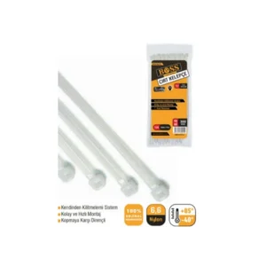 Cırt Kelepçe Beyaz 8,0*380Mm