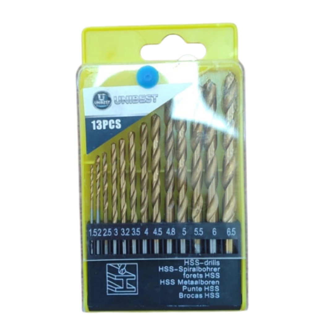 Matkap Metal Uç 13 Lü Set Unıbest - Görsel 2