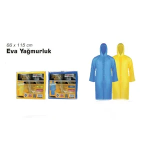 Yağmurluk Eva ( Sarı )